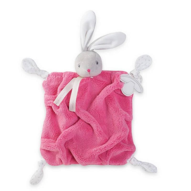 Doudou Lapinou Framboise - Plume, kaloo rose per — vue 2 sur 2