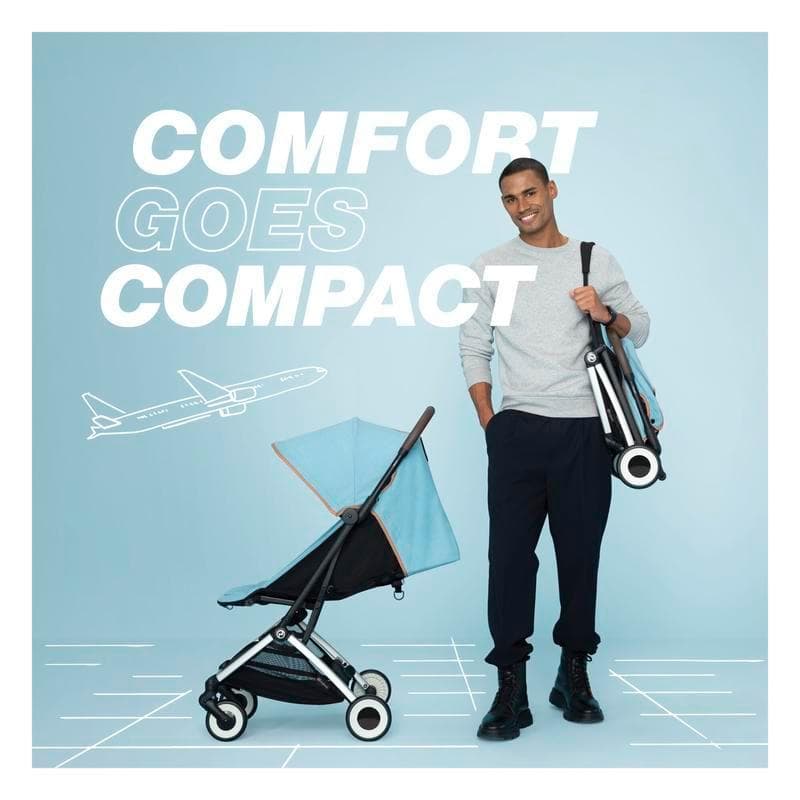 Poussette Orfeo - Ocean Blue | Cybex, cybex gold cybex bleu 77 x 52 x 102 cm — vue 10 sur 10