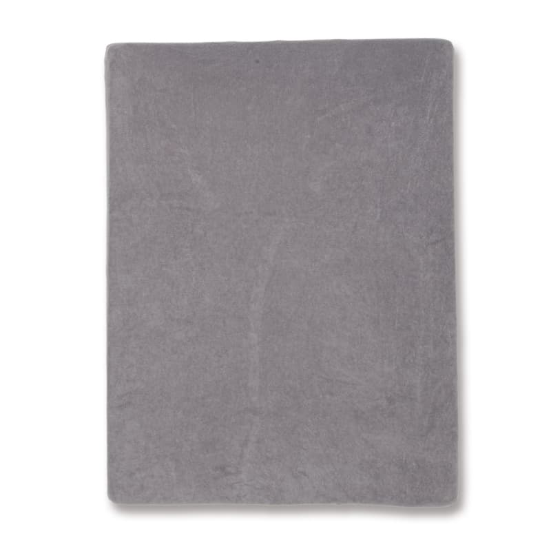Housse Coussin Langer Housse Coussin 60x85cm Gris Fonce Terry, bemini gris foncé 94pingu