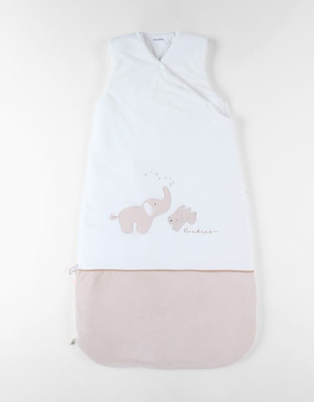 B&m Gigoteuse Bag 100cm, Veloudoux - Bali & Moka, ecru 100 cm bali, moka & snow noukies permanent — vue 1 sur 5