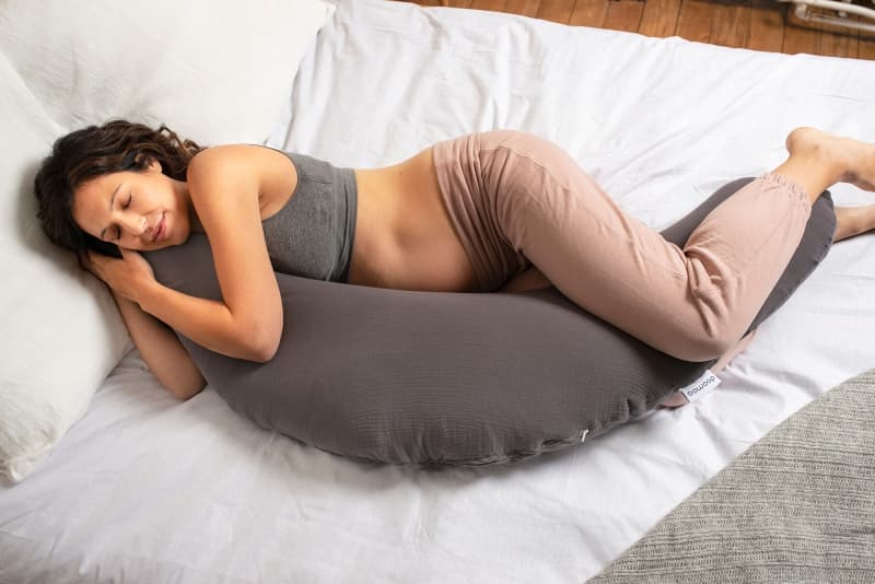 Coussin Maternite Comfy Big, grey tetra babymoov 25/01 — vue 4 sur 5