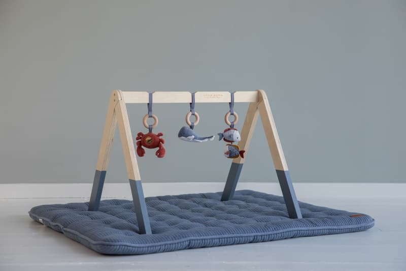 Arche D Eveil en Bois Ocean Blue, little dutch blue 67,5 x 18 x little dutch blue 67,5 x 18 x 6,2 cm — vue 2 sur 2