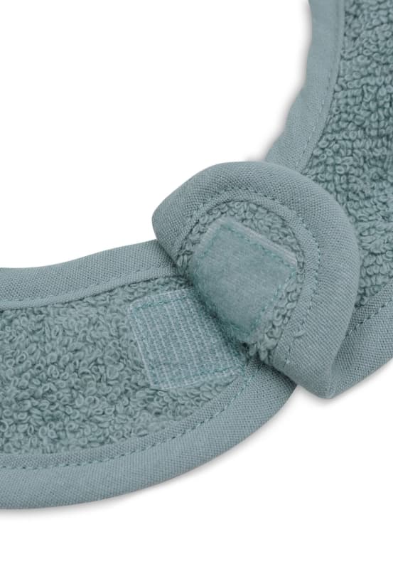 Bavoir Eponge X3, sea green/nougat/biscuit basics jollein h-24 — vue 5 sur 6