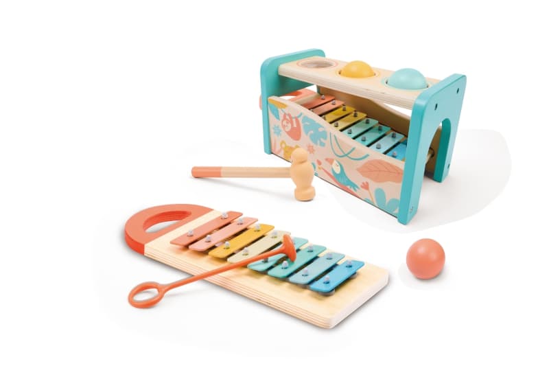 Banc a Marteler - Theme Jungle, hape 24/10 — vue 4 sur 4