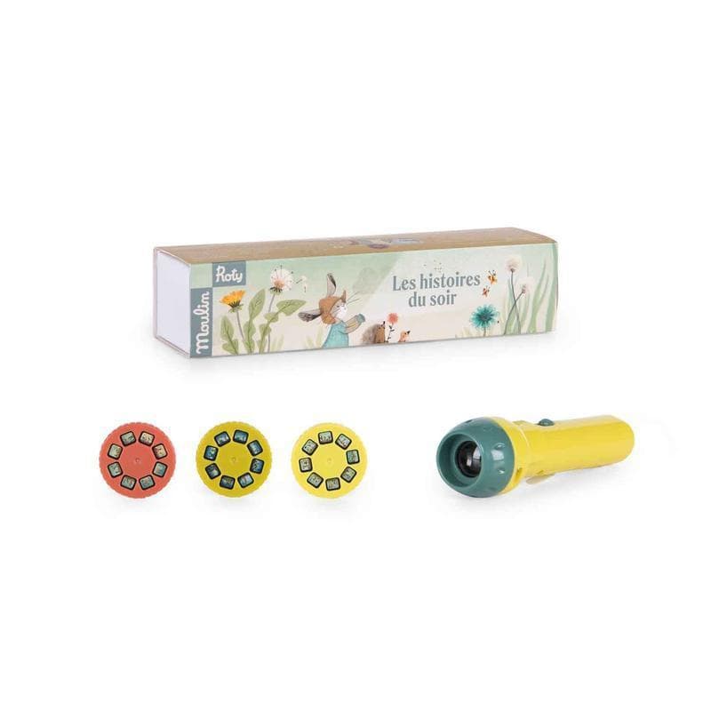 Lampe a Histoires, trois petits lapins moutarde 16x4x0xcm p-e-a-h — vue 3 sur 4