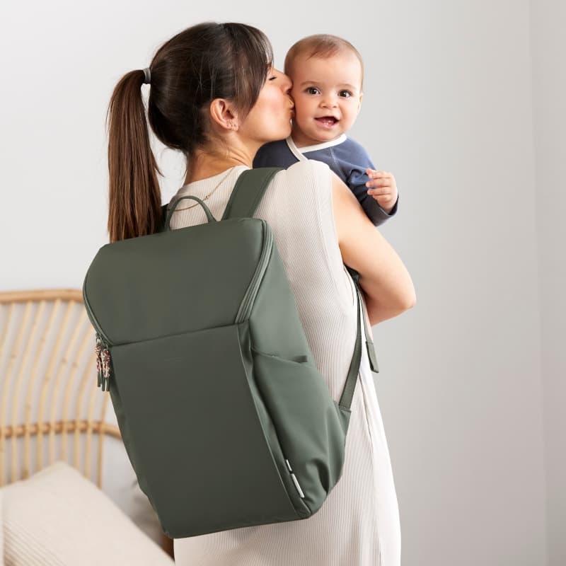 Sac a Dos Slender Up Olive, lässig olive p-24 — vue 5 sur 5