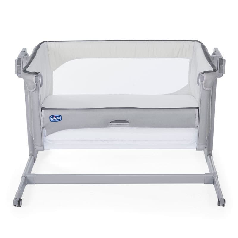 Berceau Chicco Next 2 Me Magic, cook grey — vue 5 sur 5