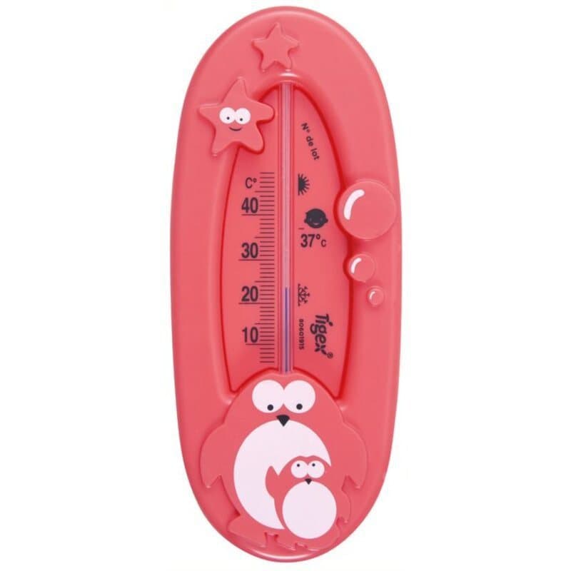 Thermometre de Bain, tigex bleu / corail + 0 mois per — vue 1 sur 4