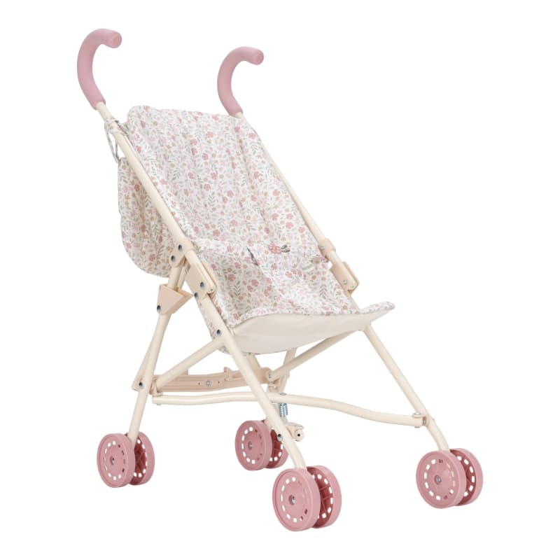 Poussette pour Poupee en Metal, rose little dutch — vue 4 sur 22