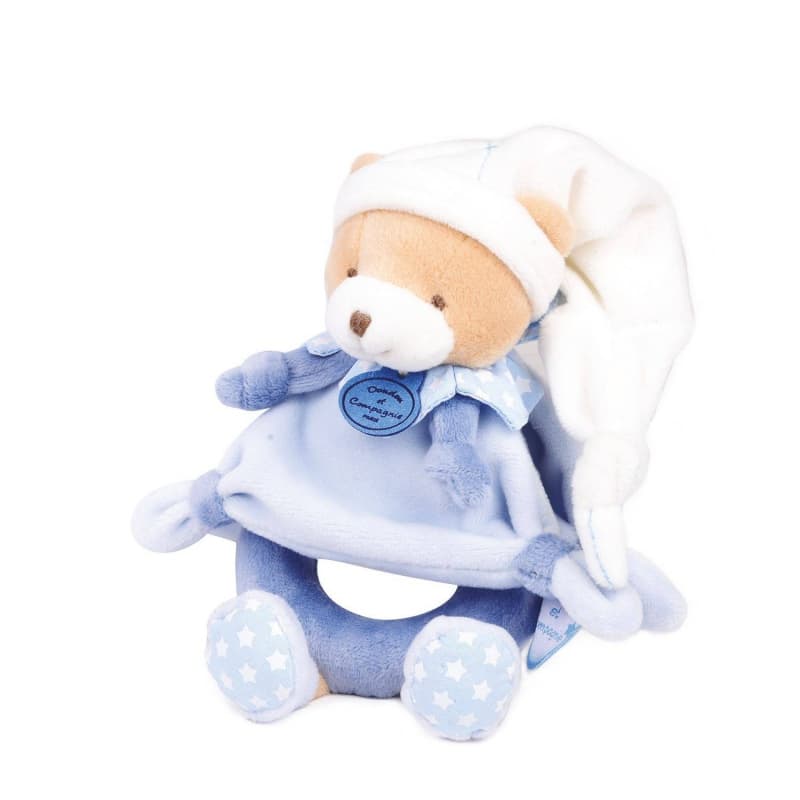 Hochet - Ours Petit Chou, bleu 19 2022 — vue 2 sur 3