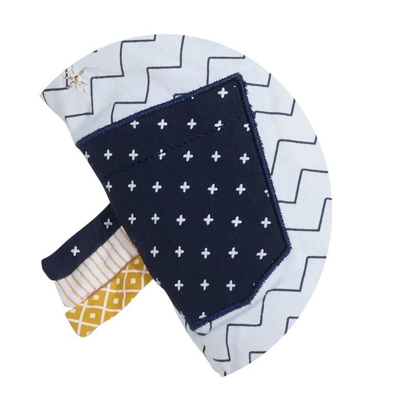 Gigoteuse Garcon Ouatinee 0-4 M, hello textile sauthon baby deco 75 x 75 x 55 — vue 2 sur 4