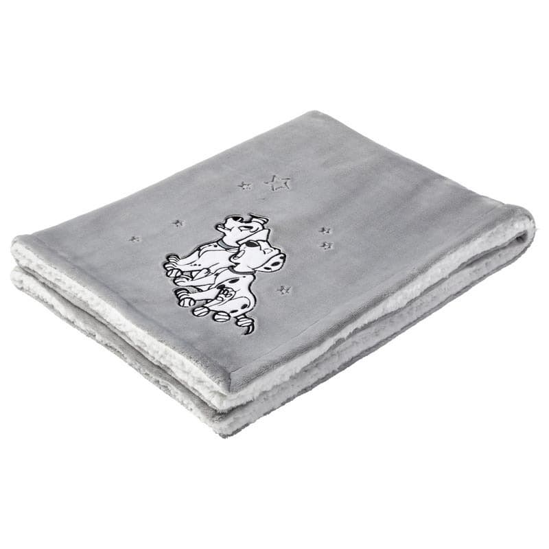 Couverture Bi-matiere 75x100cm - One, op 101 dalmatiens disney 75x100 — vue 1 sur 5