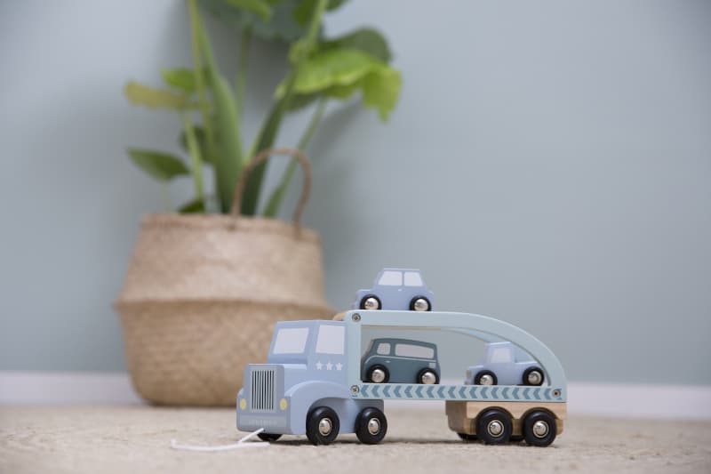Camion en Bois Vert, 41x8x17 mint — vue 2 sur 5
