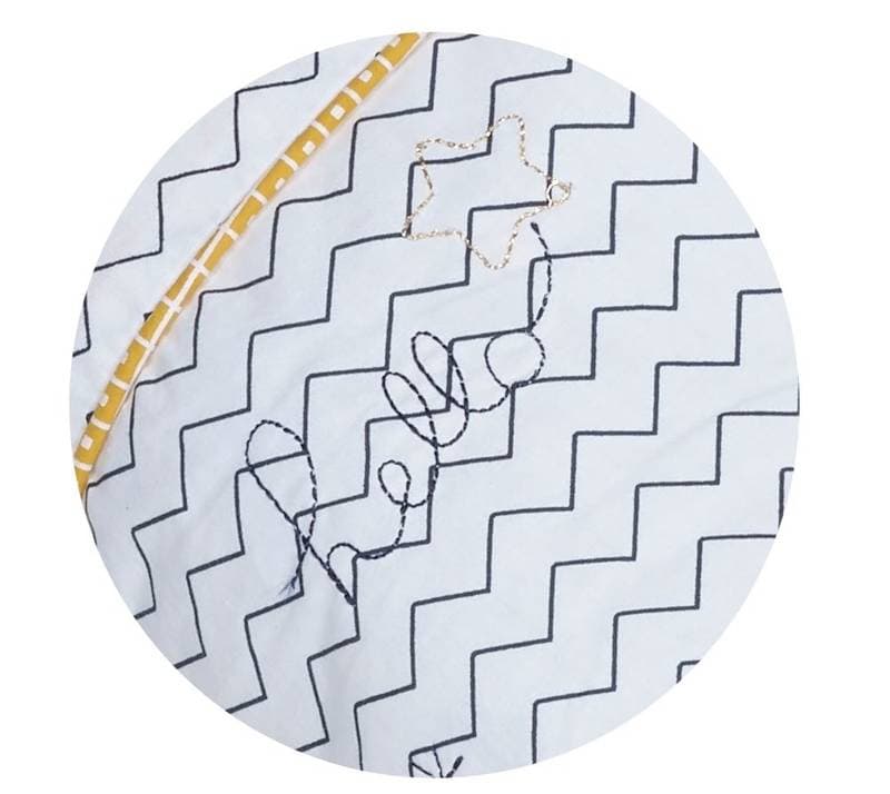 Gigoteuse Fille Ouatinee 0-4 Mois, hello textile sauthon baby deco 75 x 75 x 55 — vue 1 sur 3