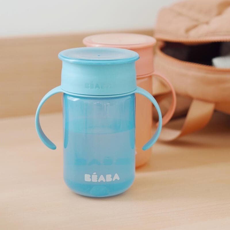 Tasse Apprentissage 360°, bleu beaba — vue 2 sur 5
