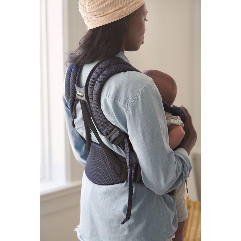 Porte-bebe Move, anthracite mesh 3d — vue 4 sur 5