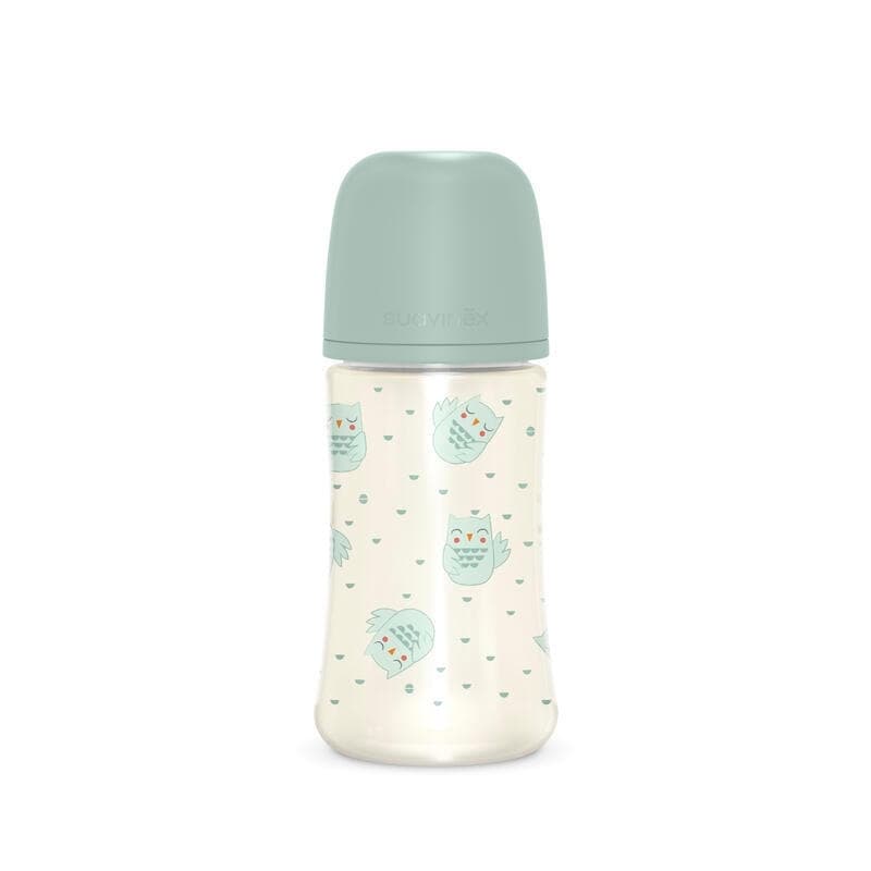 Biberon 270ml Bonhomia Vert, suavinex 2024 — vue 1 sur 2
