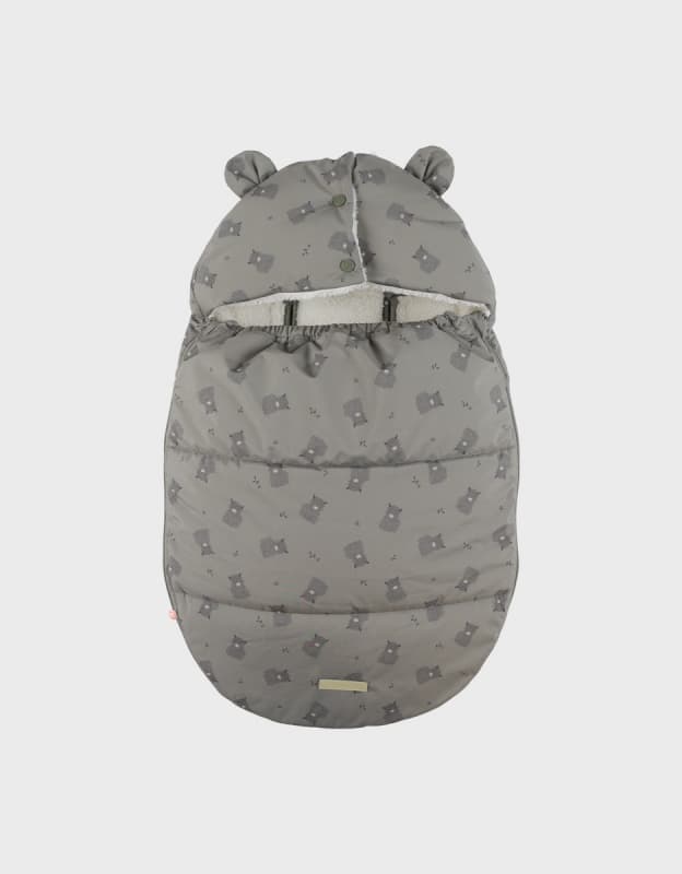 Chanceliere Bebe, kaki mix and match noukie's hiver — vue 1 sur 3