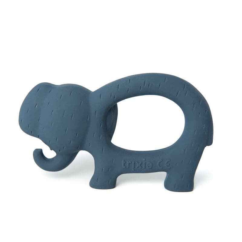 Natural Rubber Grasping Toy - Mrs. Elephant, trixie bleu — vue 1 sur 5