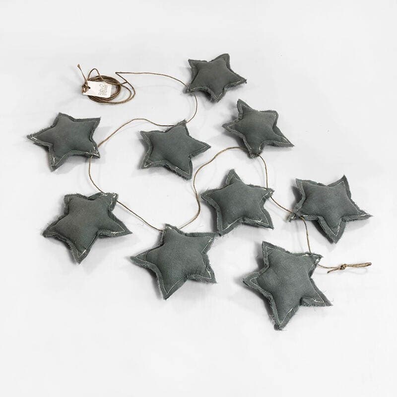 Banderole Stars Grey Powder, 2022
