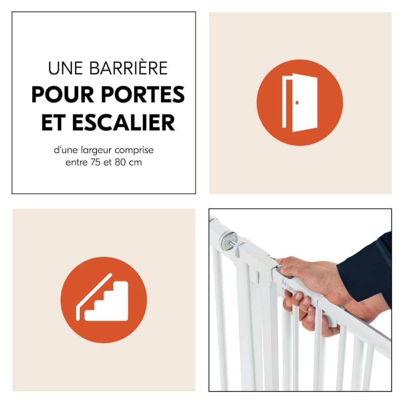 Open N Stop 2 White, barrière de sécurité - p-24 e-24 — vue 4 sur 5