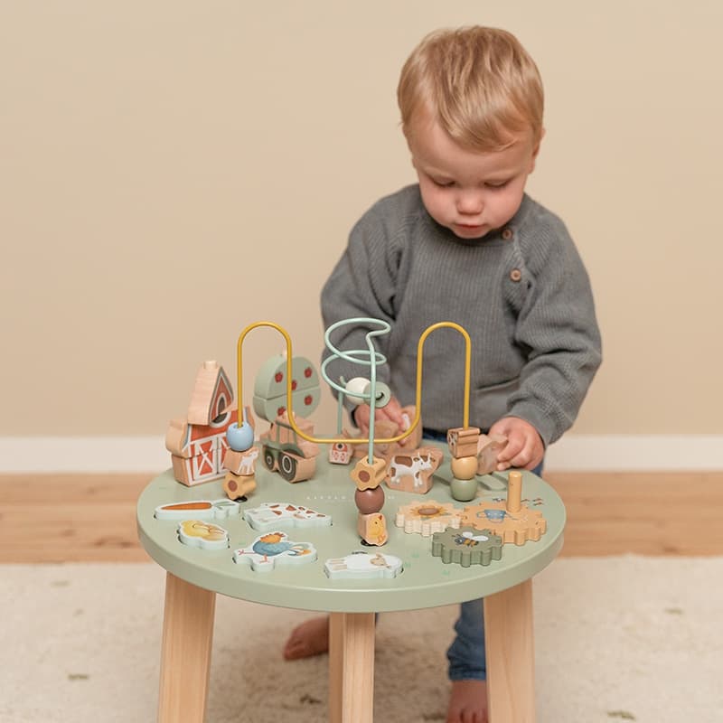 Table Activites en Bois Fsc, 12m+ little farm little dutch 05-24 — vue 4 sur 5