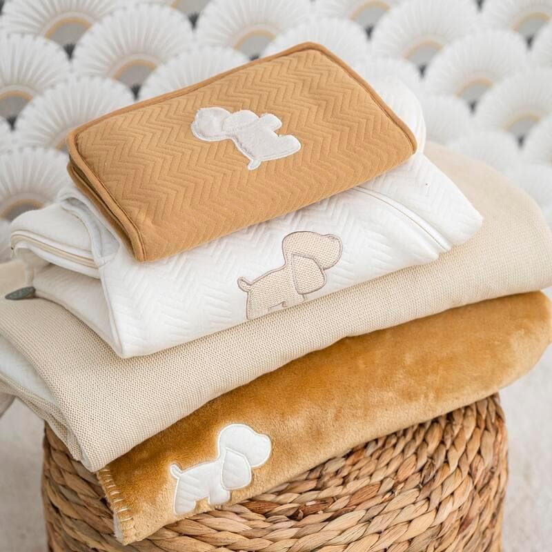 Charlie Protege Carnet de Sante 16*24cm Jacquard Caramel — vue 2 sur 2