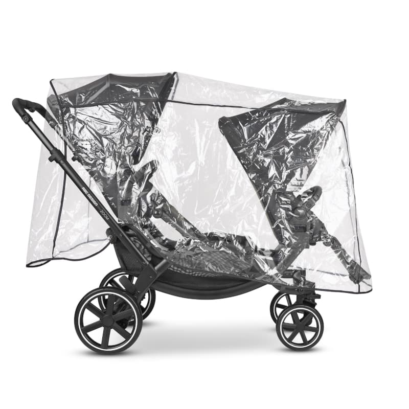 Poussette Jumeaux Zoom 2024, noir ink — vue 16 sur 36