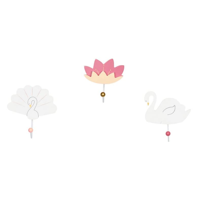 Pateres Set de 3 Swan, 2021 — vue 1 sur 2