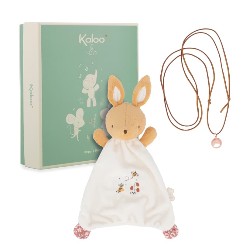 Coffret Doudou Bola Lapin, lapin marron kaloo 25/02
