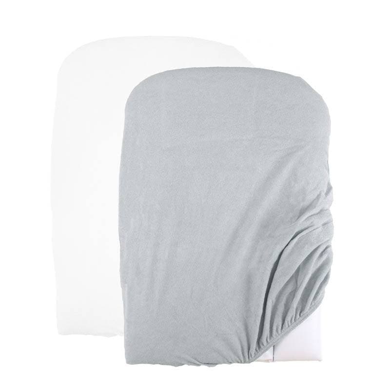 Lot de 2 Housses de Matelas a Langer Blanc Gris, bébé9 creation blanc/gris 05 bébé9 creation blanc/gris 050x075 2019