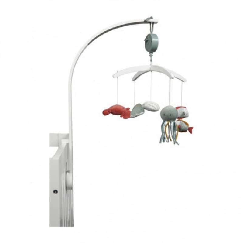 Mobile Musical en Bois Blanc Ocean Mint, little dutch mint 37 x 52 x 7 little dutch mint 37 x 52 x 75 cm