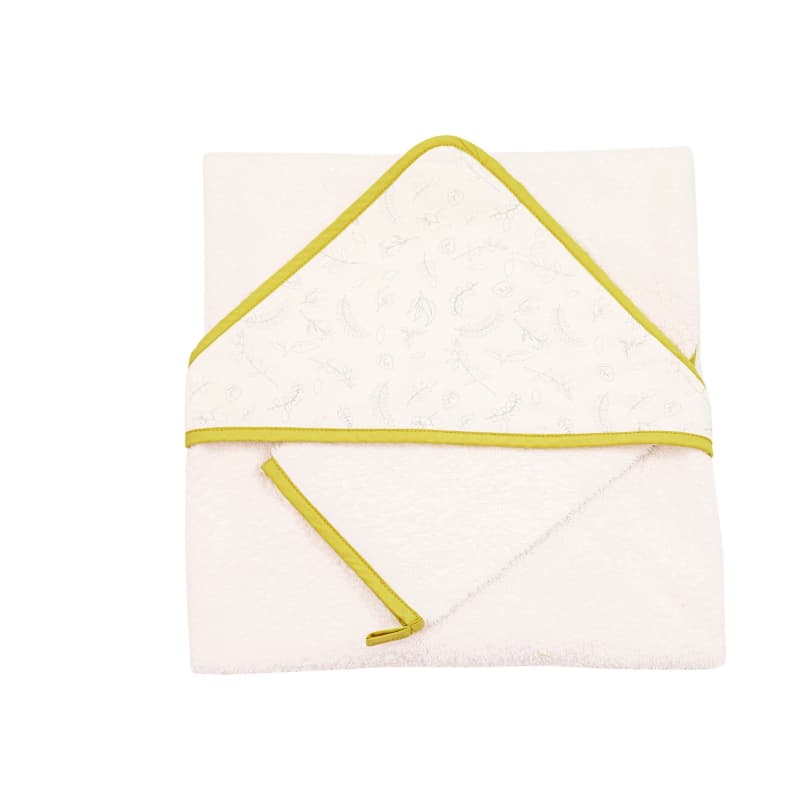 Coffret Sortie de Bain + Gant Leafy Bunny, leafy bunny domiva leafy bunny 75x75 cm