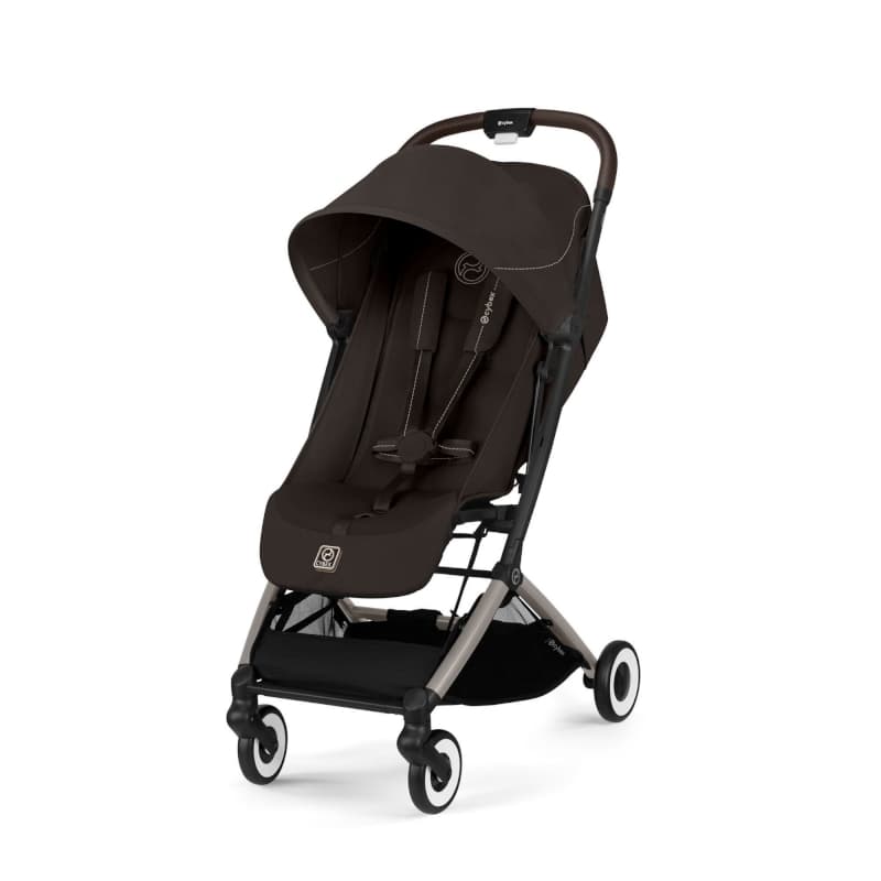 Poussette Orfeo Tpe, chocolate brown gold cybex 25/02 — vue 1 sur 5