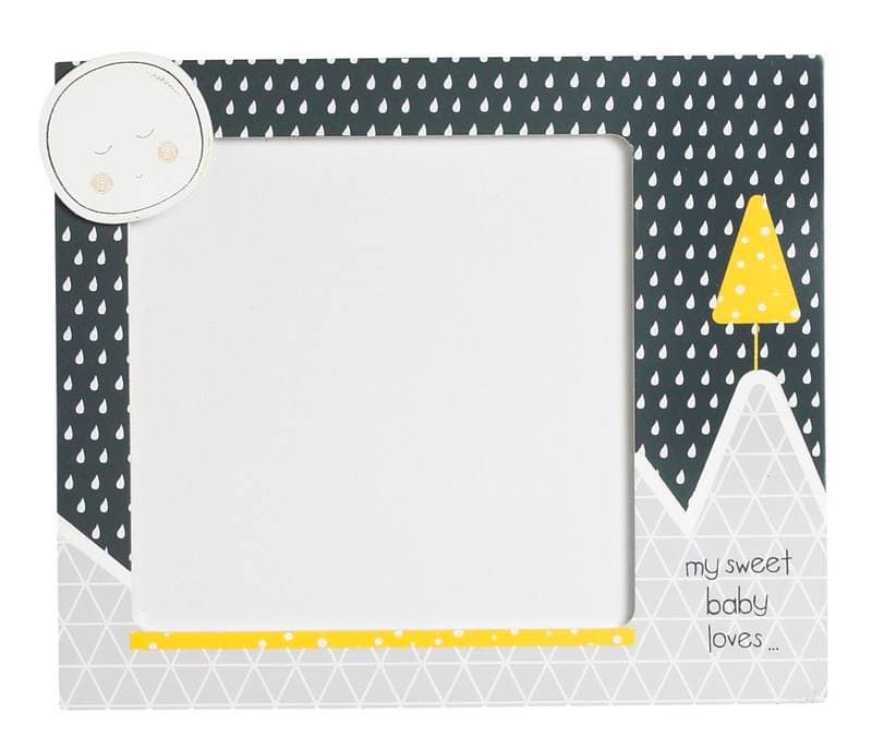 Set de 2 Cadres Photos Babyfan, babyfan sauthon baby deco blanc/gris 17x14,5 cm (p — vue 2 sur 3