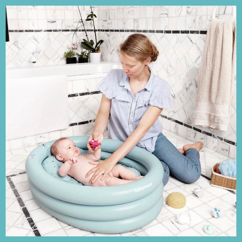 Baignoire Gonflable Evolutive Aqua Dots, hygiene babymoov — vue 1 sur 5