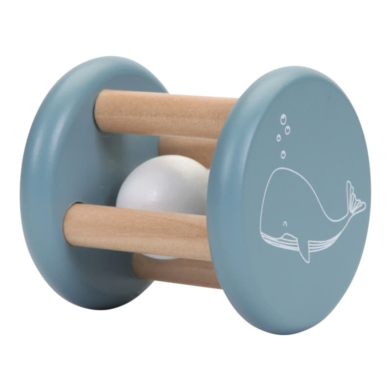 Ld Hochet Roulant en Bois - Ocean, little dutch 2021 — vue 2 sur 3