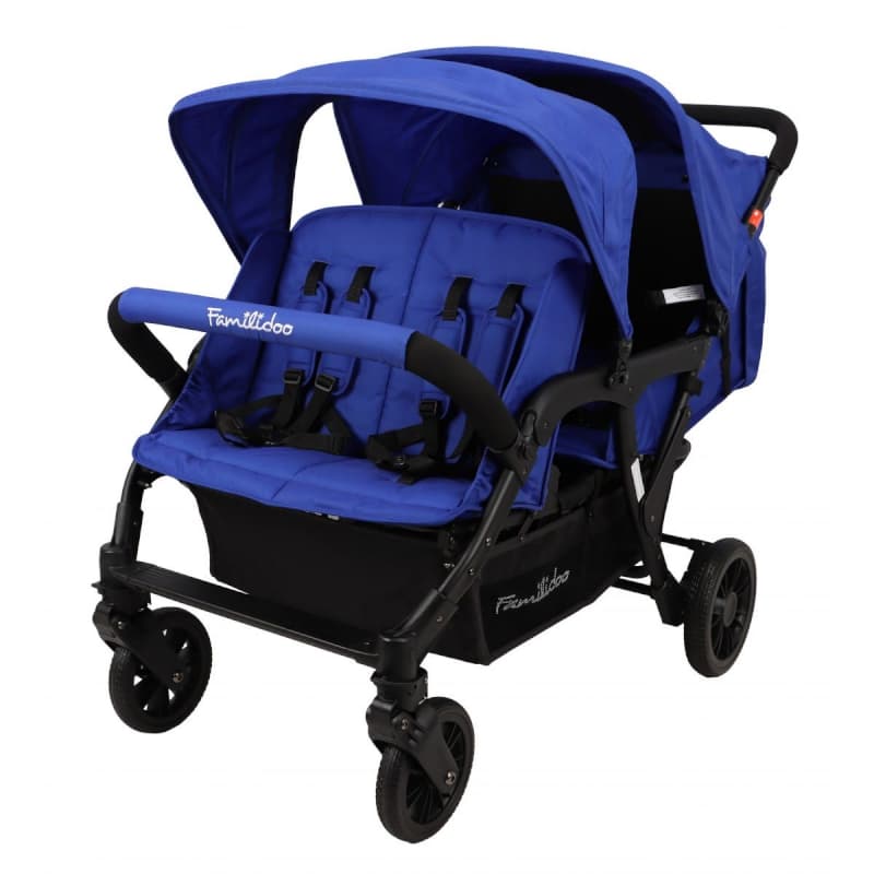 Poussette 4 Places Lidoo Lite, artic blue familidoo — vue 1 sur 10