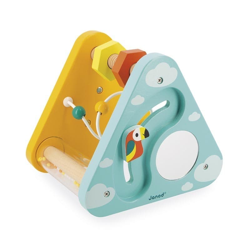 Tropik - Triangle Multi-activites, jouets d'eveil janod multicolore 19,8 x 18 x 15,8 collection 2022 — vue 1 sur 5