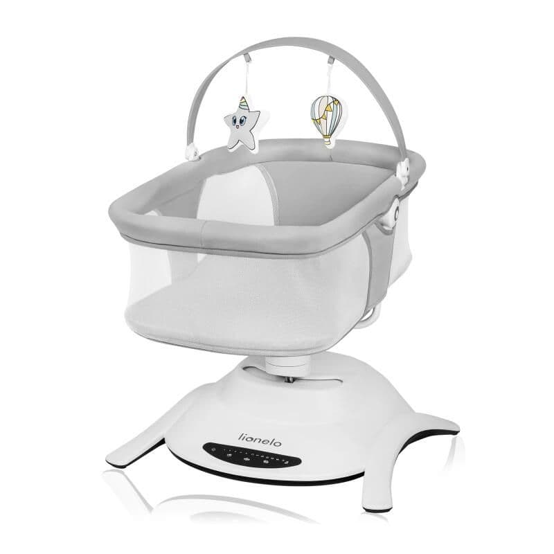 Transat Bella Set Berceau+balancelle, grey concrete lionelo — vue 2 sur 2