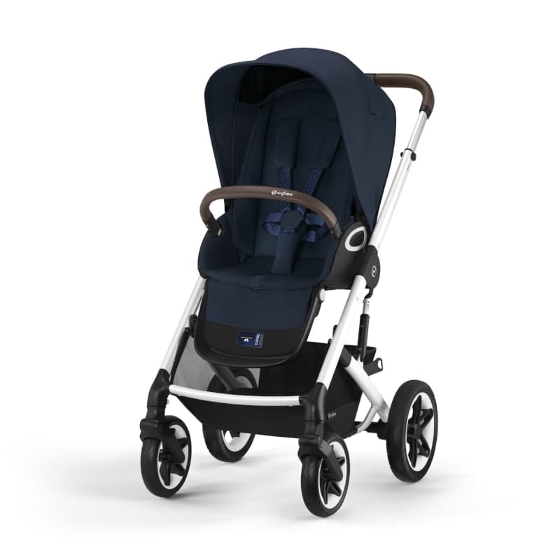 Talos S Lux - Chassis Silver et Siege Ocean Blue - Cybex, cybex gold cybex bleu 81-91x60.5x100-110 cm