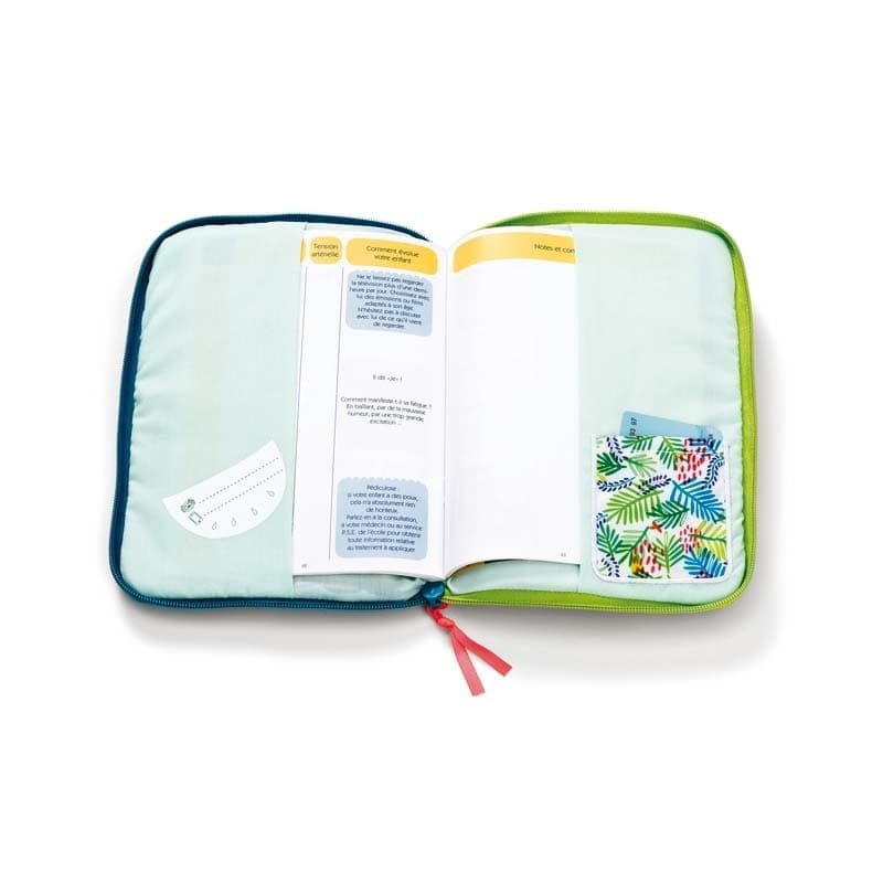 Georges Housse Carnet de Sante, multicolore h-17