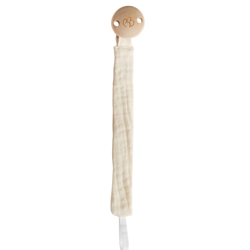 Attache-sucette Gaze de Coton, mix&match bb&co mousse de lait per — vue 1 sur 2