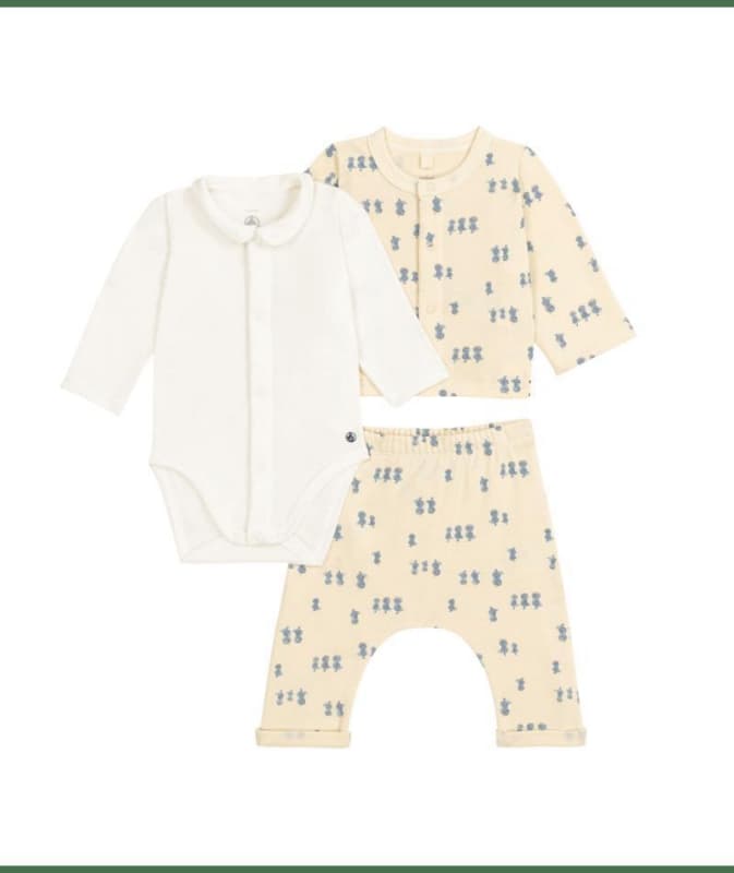 Ensemble 3 Pieces, avalanche/multico 12m 12mois ah2024 selectif mid season a-24 h-24