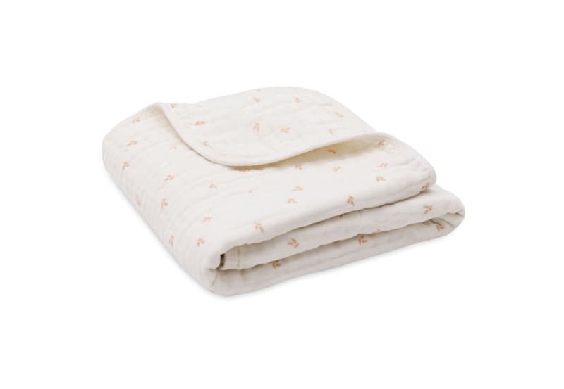 Couverture Berceau Gaze de Coton, moonstone 75x100cm harvest e-24 — vue 4 sur 5