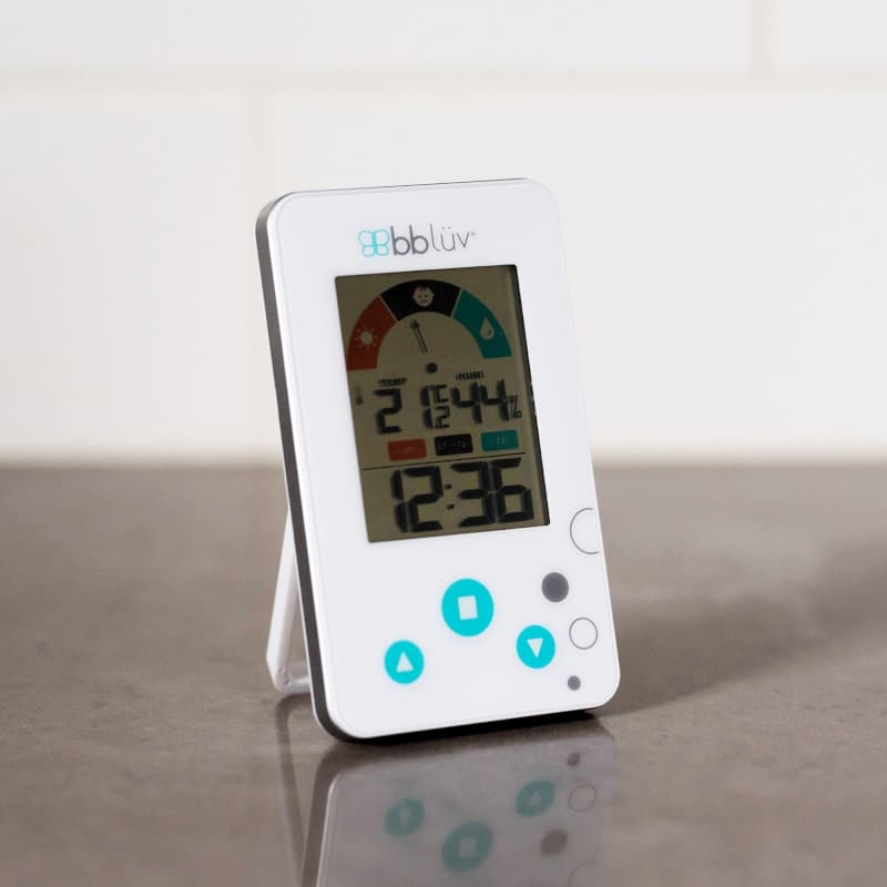 Igro Thermometre/hygrometre 2 en 1 pour la Chambre de Bebe, bblüv white — vue 4 sur 5