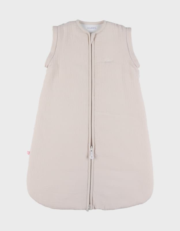 Gigoteuse Nomade Mousseline Bio, beige 70cm m&m 2026 noukie's — vue 2 sur 5