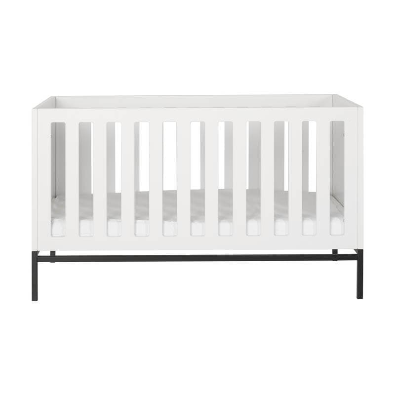 Lit Bebe Convertible 70x140 Havana Blanc, havana quax blanc 145x75x86h — vue 2 sur 3