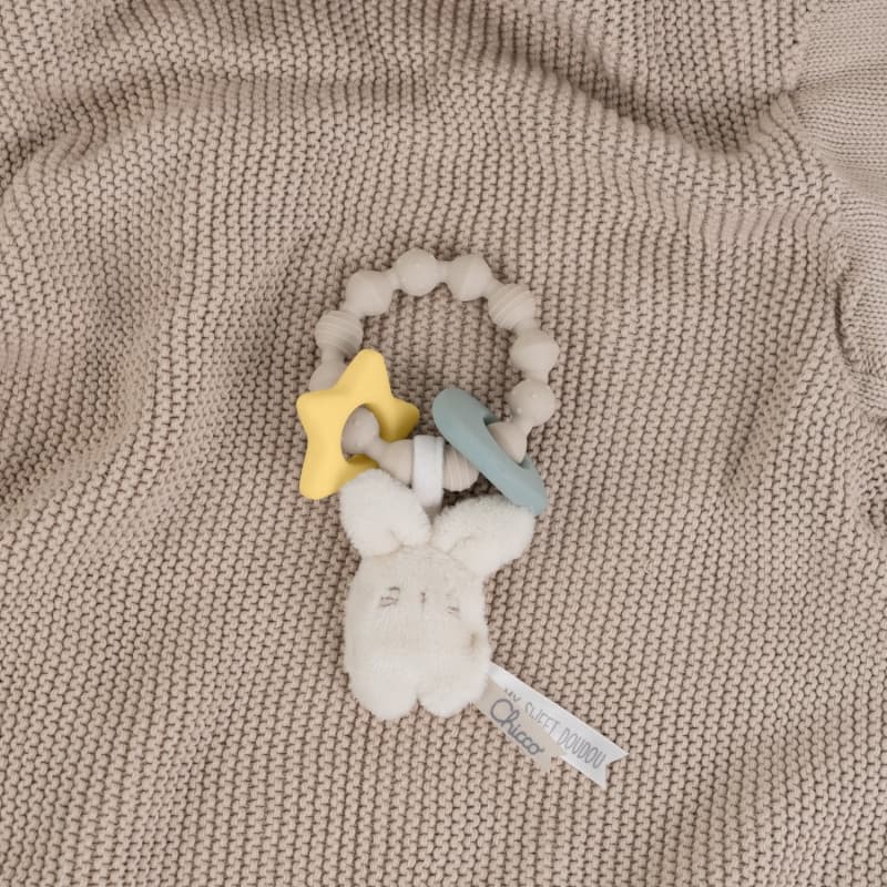 Hochet Anneau Souple Lapin, chicco — vue 3 sur 4