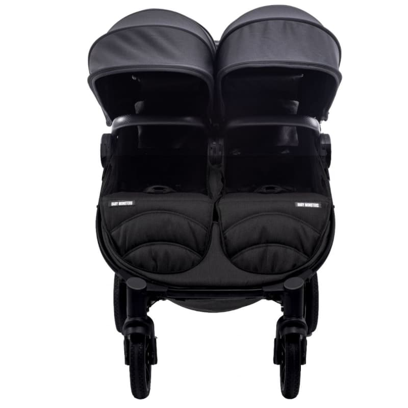 Poussette Double Easytwin 4, black babymonsters — vue 3 sur 8
